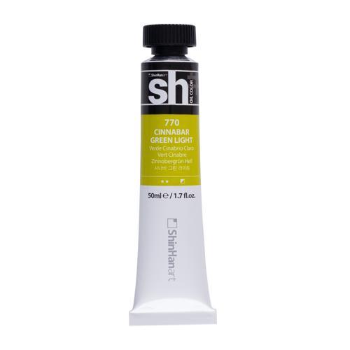 ShinHan SH Oil Colour Paint 50ml Cinnabar Green Light 770