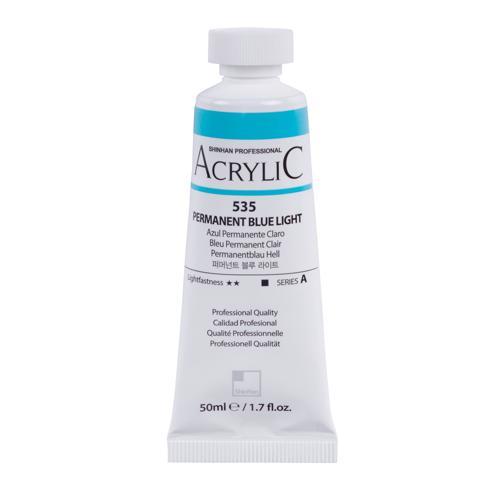 ShinHan Professional Acrylic Paint 50ml Permanent Blue Light 535
