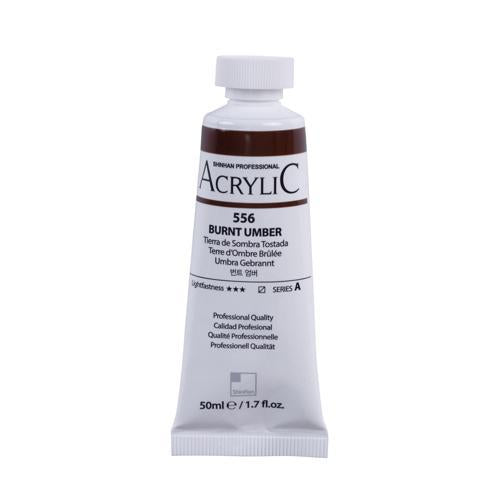 ShinHan Professional Acrylic Paint 50ml Burnt Umber 556