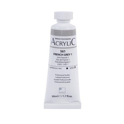 ShinHan Professional Acrylic Paint 50ml French Grey 1 561