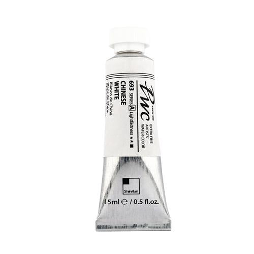 ShinHan PWC Extra Fine Watercolour Paint 15ml Chinese White 693