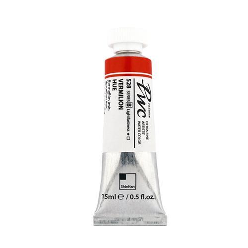 ShinHan PWC Extra Fine Watercolour Paint 15ml Vermilion Hue 528
