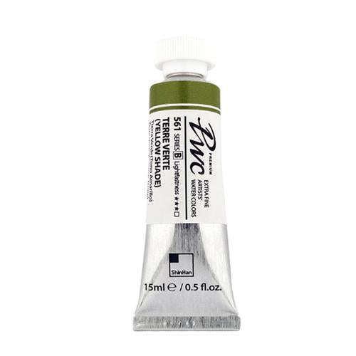 ShinHan PWC Extra Fine Watercolour Paint 15ml Terre Verte (Yellow Shade) 561