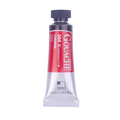 ShinHan Professional Designer Gouache Paint 15ml Carmine 004