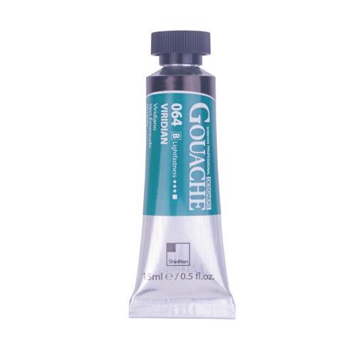 ShinHan Professional Designer Gouache Paint 15ml Viridian 064