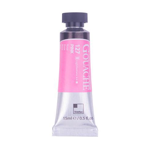 ShinHan Professional Designer Gouache Paint 15ml Pink 127