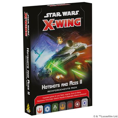 Star Wars: X-Wing - Second Edition: The Hotshots and Aces II Reinforcement Pack