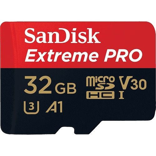 SANDISK EXTREME PRO MICRO SD 32GB 100MB/S C10 U3