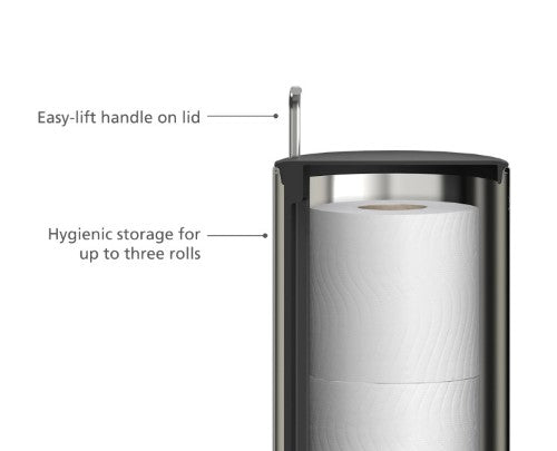 Luxe Toilet Roll Holder - Joseph Joseph