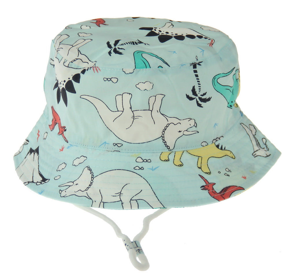 Childrens Hat - Dinosaur Kids Bucket Hat 54cm - 54CM - Set of 2