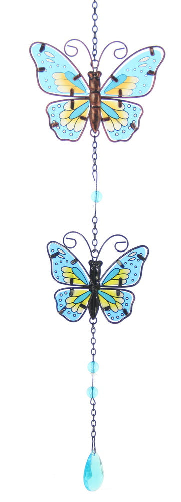 Windspinner / Suncatcher - Suncatcher BLUE BUTTERFLY