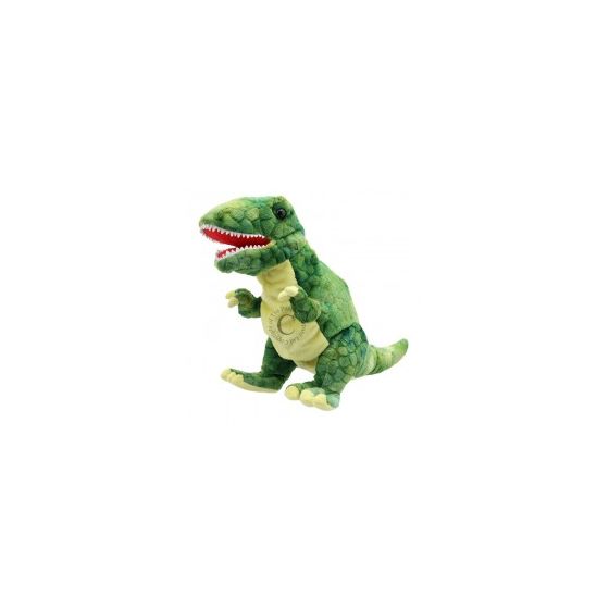 Baby Dino Puppet - Baby T-Rex (Green) - Puppet Co.