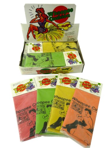 Whoopee Cushion - Set of 4 Assorted Colours