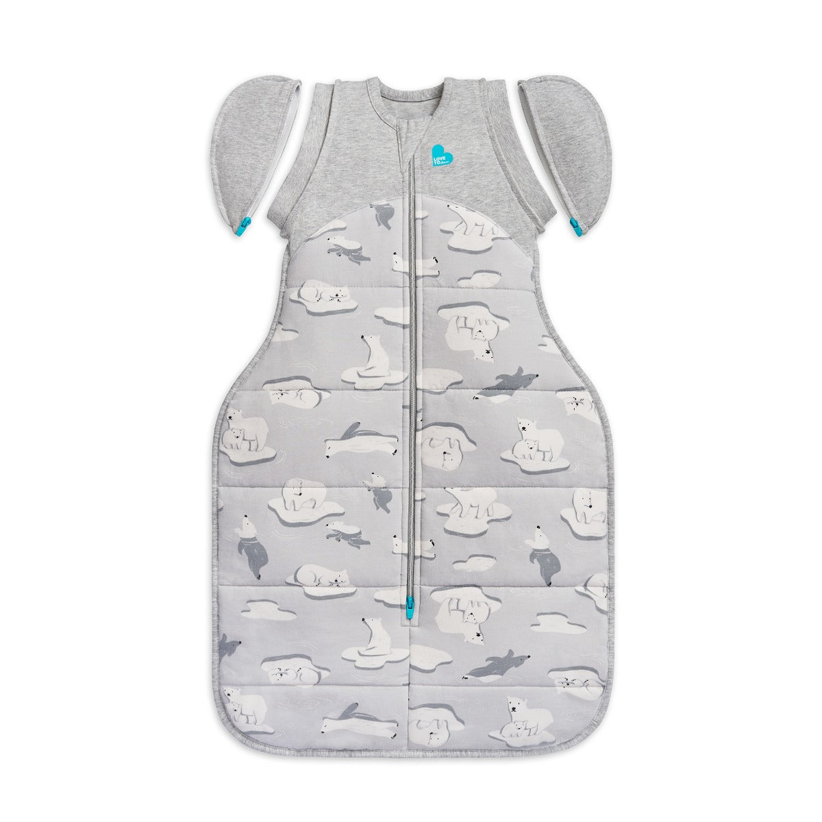 Swaddle Up™ Transition Bag Extra Warm 3.5 TOG - South Pole Grey - XL