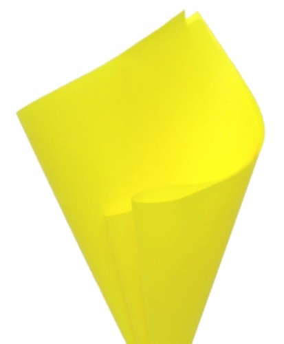 Vibrant yellow Euro roll gift wrap, 50m long and 60cm wide, perfect for all celebrations and eco-friendly.