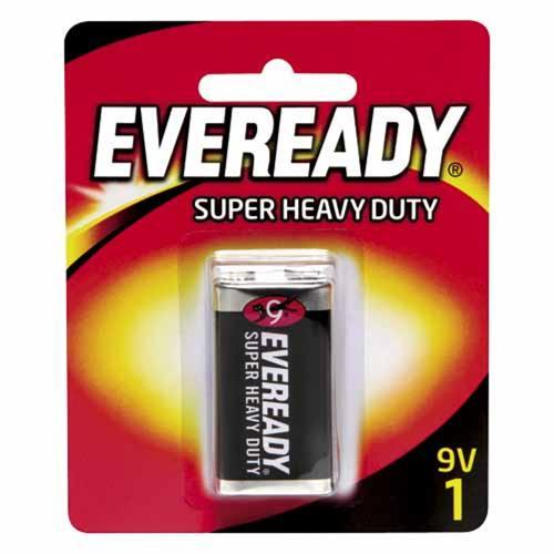 Eveready Super Heavy Duty Battery 9V