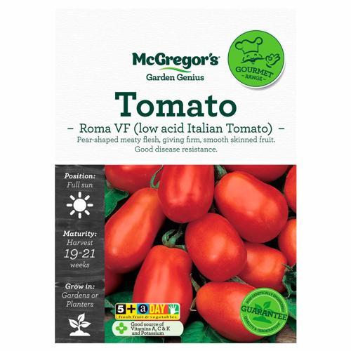Roma Tomato Gourmet Seed - McGregor's