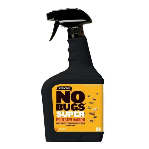 NO Bugs Super Super Insect Pest Control Spray 1L Clear - Kiwicare