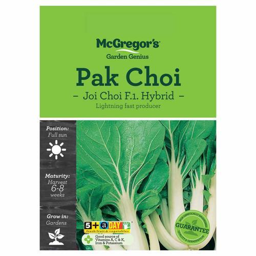 Joi Choi F1 Hybrid Pak Choi Seeds - McGregor's