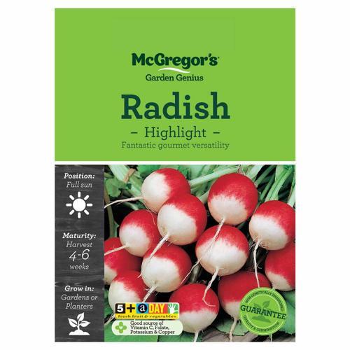 Highlight Radish Seeds - McGregor's