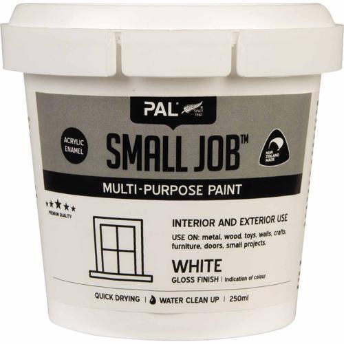 Small Job Paint 250ml White Gloss - PAL