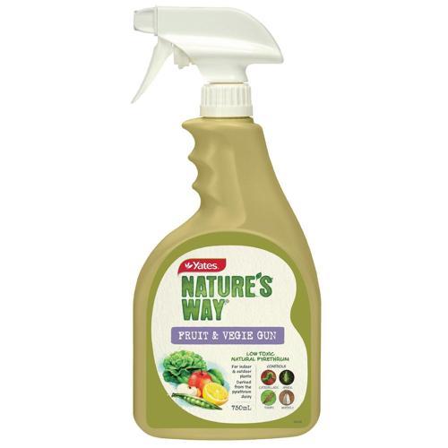 Nature's Way Fruit & Vegie Insecticide Ready To Use Gun 750ml - Yates