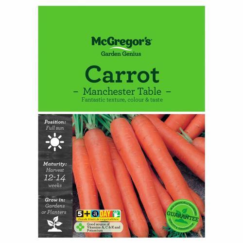Manchester Table Carrot Seeds - McGregor's