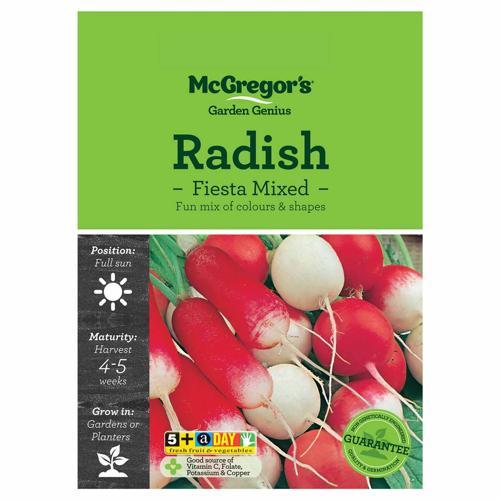 Mixed Radish Seeds - McGregor's