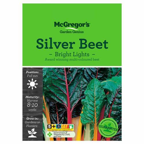 Silverbeet Bright Lights Seeds - McGregor's