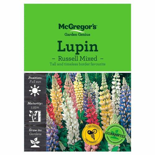 Russell Lupin Mix Seeds - McGregor's