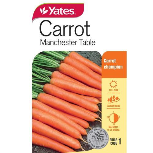 Carrot 'Manchester Table' Seeds - Yates
