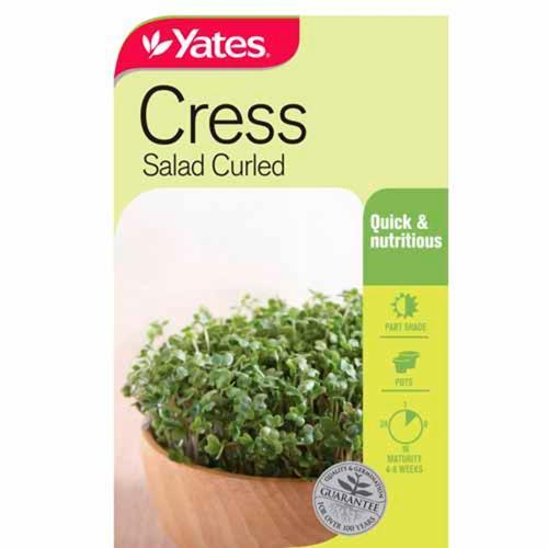 Cress Salad Curled Seeds - Yates