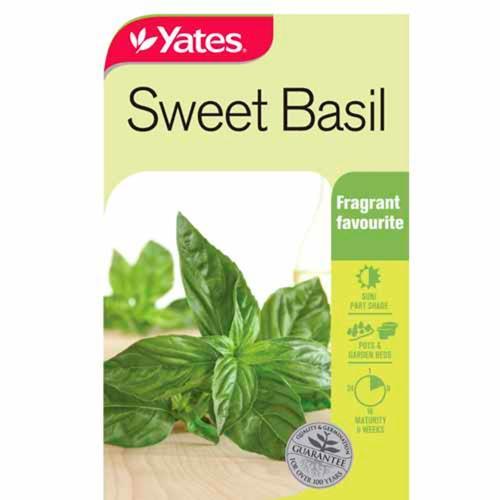 Basil Sweet Seeds - Yates