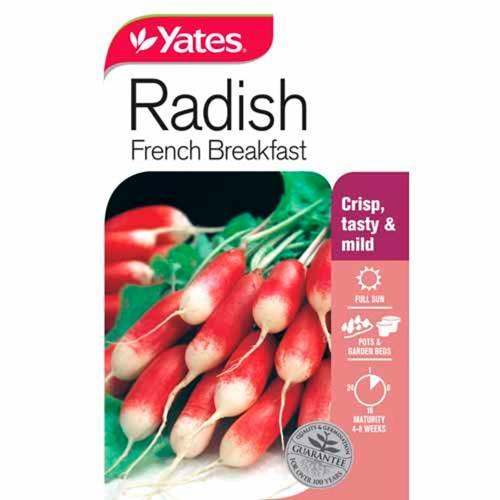 Radish 'French Breakfast' Seeds - Yates