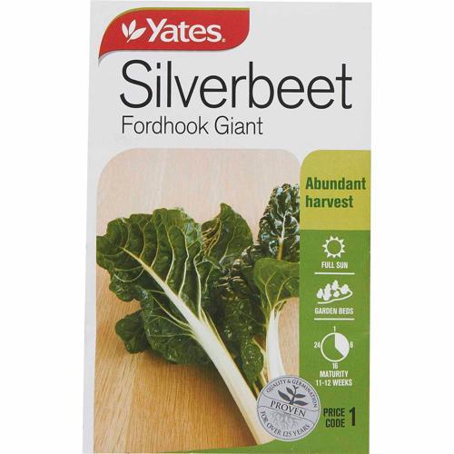Silverbeet 'Fordhook Giant' Seeds - Yates