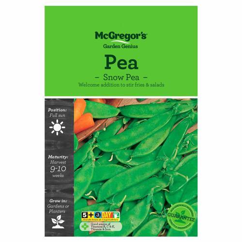 Snow Pea Seeds - McGregor's