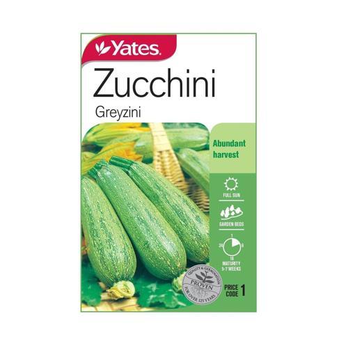 Zucchini Greyzini Seeds - Yates