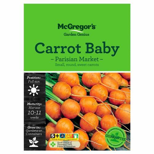 Parisian Market Baby Carrot Seeds - McGregor's