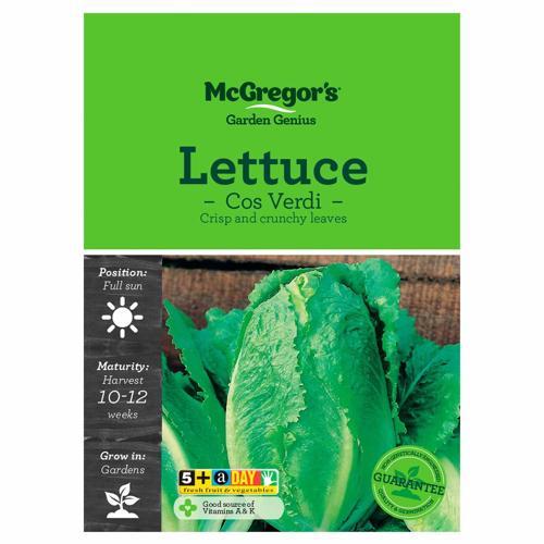 Cos Verdi Lettuce Seeds - McGregor's
