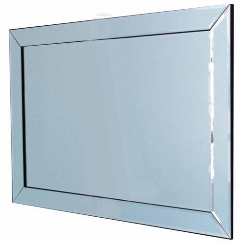 Sectional Bevelled Framed Mirror 1200 x 800mm Silver - Precision