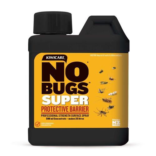 Kiwicare NO Bugs Super Super Insect Control Concentrate 500ml Clear