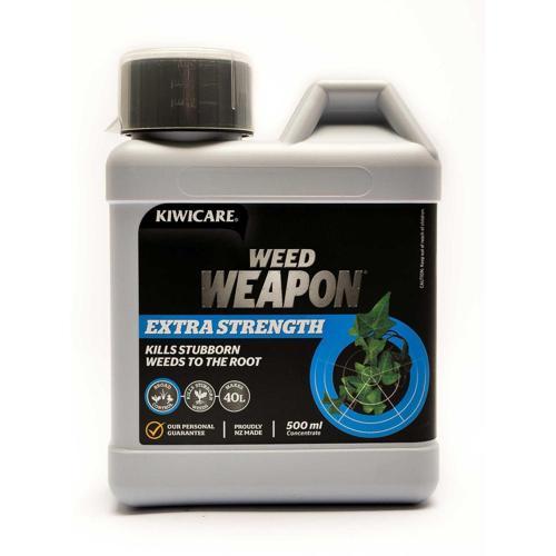 Weed Weapon Extra Strength Weedkiller Spray Concentrate 500ml Clear - Kiwicare