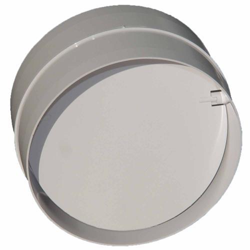 Weiss Inline Backdraft Flap 125mm 125mm White