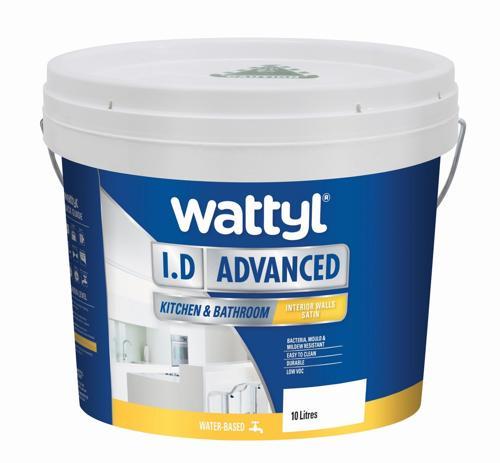 Wattyl ID Advanced Interior Satin Paint 10L