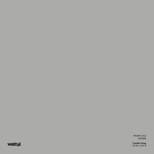 Wattyl ColorTac Peel And Stick Paint Sample Sticker 200 x 200mm Castle Grey