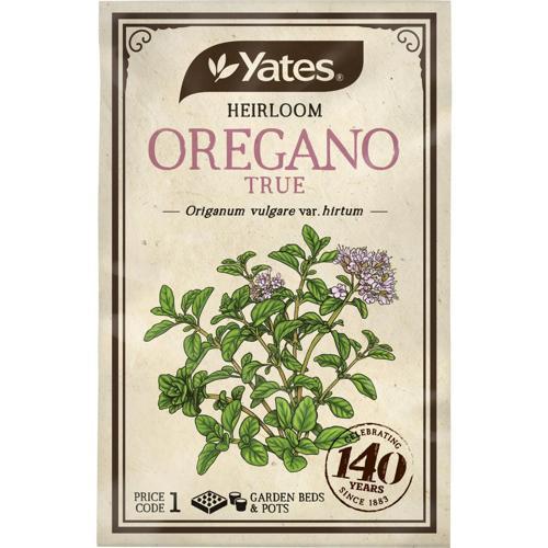 Yates Heirloom Seeds Oregano True