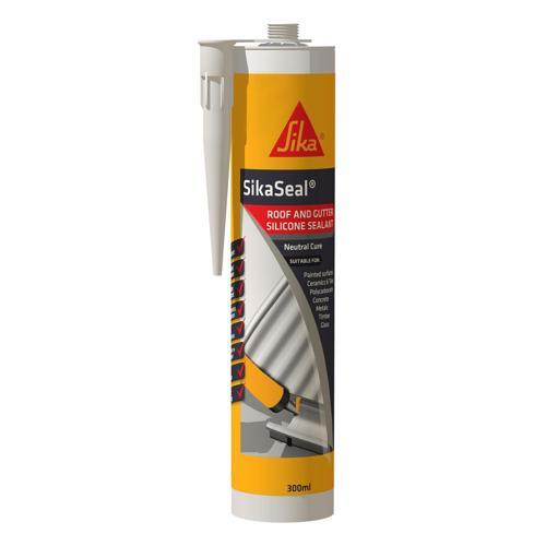 Sika Neutral Cure Roof And Gutter Silicone Sealant