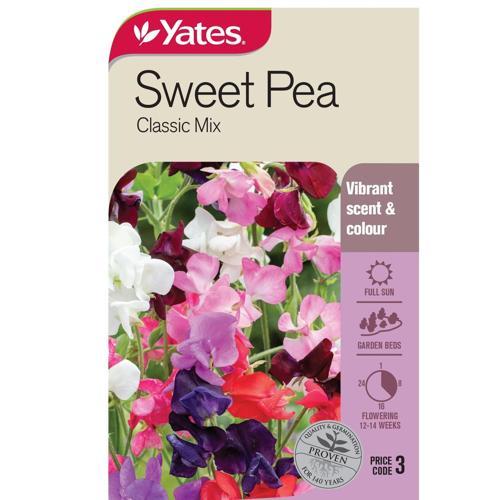 Yates Sweet Pea Classic Mix Seeds