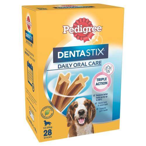 Pedigree DENTASTIX Medium Dog 28 Sticks 720g x 4
