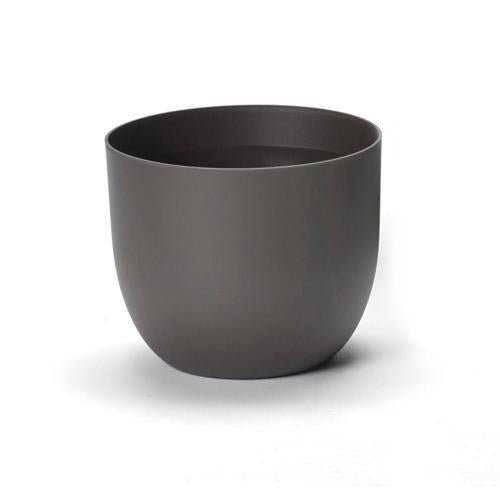 Euro3Plast Plastic Rio Cache Pot Anthracite 35cm